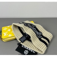 Top Quality Chanel Knit Headband CH0911039 Beige 2025