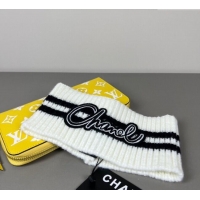 Good Taste Chanel Knit Headband CH0911039 White 2025