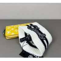Good Taste Chanel Knit Headband CH0911039 White 2025