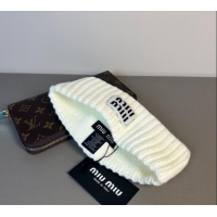 Pretty Style Miu Miu Knit Headband MIU0911043 White 2025