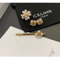 Buy Fashionable Celine Pearl Hair Clip 0916 2025