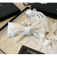 Good Taste Chanel Bow Hairring 0912 White 2025