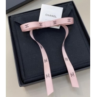Cheapest Design Chanel Bow Hair Clip CH103130 Pink 2025