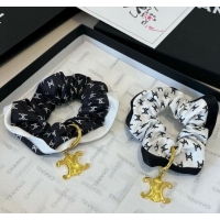 Original Cheap Celine Hairring CL111201 White/Black 2025