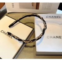 Good Taste Chanel Strass Headband CH111245 White/Black 2025