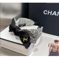 Famous Brand Discount Chanel Bow Headband CH111250 White 2025