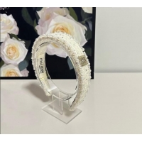 Buy Fashionable Miu Miu Pearls Headband MM111252 White 2025