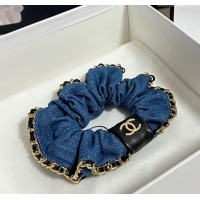 Modern Classic Cheap Chanel Chain Hairring Denim CH111255 Blue 2025