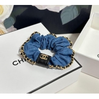 Modern Classic Cheap Chanel Chain Hairring Denim CH111255 Blue 2025