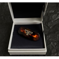 Grade Inexpensive Prada Hairclip 1111 Brown 2025