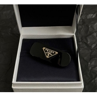 Classic Promotional Prada Hairclip 1111 Black 2025