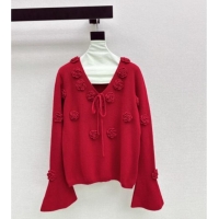 Inexpensive Miu Miu Wool Sweater M121821 Red 2025