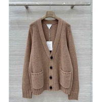 Well Crafted Bottega Veneta Wool Cardigan B121810 Brown 2025