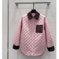 Famous Brand Discount Loewe Padded Shirt L121814 Pink 2025