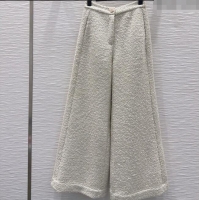 Good Quality Chanel Wool Tweed Pants CH121803 Beige 2025