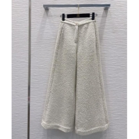 Good Quality Chanel Wool Tweed Pants CH121803 Beige 2025