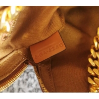 Original Cheap Celine Patapans Small Bag in Triomphe Canvas and Calfskin 196252 Brown 2024