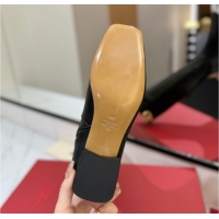 Fashion Valentino VLogo Type Heel High Boots 3cm in Calfskin Leather Black VLTN121606 1216047