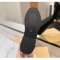 Big Discount Valentino VLogo Locker Heel High Boots 4cm in Calfskin Leather Black VLTN121608 51216059