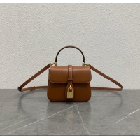 Market Sells Celine Mini TABOU Shoulder Bag in Smooth Calfskin 100343 Brown 2024 Top