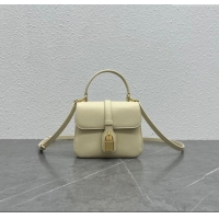 Cheapest Celine Mini TABOU Shoulder Bag in Smooth Calfskin 100343 Beige 2024 Top