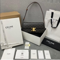 Buy Discount Celine Medium Lola Shoulder bag in Triomphe Canvas 115533 Tan 2024 Top