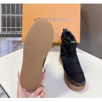 Purchase Louis Vuitton LV Cloud Ankle Boots Sneaker in Nylon and Monogram Canvas Black 1AIVJ7 1021084