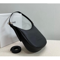 Market Sells Celine Small Heloise Hobo Bag in Supple Calfskin 117253 Black 2024