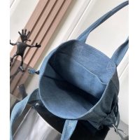 Market Sells Celine Mens Tote Bag in Blue Denim with Celine 116072 2024