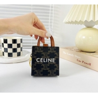Grade Design Celine Signature Print Micro Vertiacl Cabas Pouch Bag Charm 0115 2025