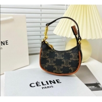 Good Looking Celine Mini Ava Signature Print Pouch 0115 2025