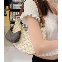 Good Looking Celine Mini Ava Signature Print Pouch 0115 2025