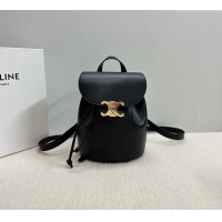 Grade Quality Celine Backpack Bonnie Bag in Smooth Calfskin 118703 Black 2025