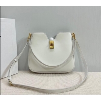 Market Sells Celine Small Camille16 Soft Bag in Smooth Calfskin 120693 White 2025
