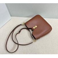 Spot Bulk Celine Small Camille16 Soft Bag in Smooth Calfskin 120693 Tan Brown 2025