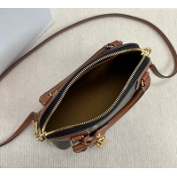 Market Sells Celine Top Handle Bag in Triomphe Canvas and Calfskin 121082 2025