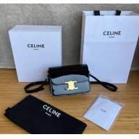 Shop Cheap Celine Teen Triomphe Bag in Patent Calfskin 188423 Black 2025