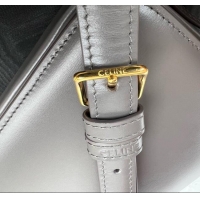 Spot Discount Celine Teen Triomphe Bag in Shiny Calfskin 188423 Lava Grey 2025