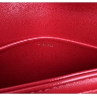 Market Sells Celine Teen Triomphe Bag in Shiny Calfskin 188423 Red 2025
