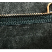 Best Product Celine Belt Pico Mini Bag in Grained Leather 194263 Green 2025
