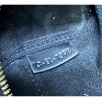 Top Quality Celine Folded Shoulder Bag in Calfskin Leather 111383 Black 2025