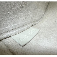 Best Price Celine Folded Shoulder Bag in Calfskin Leather 111383 White 2025