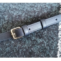 Best Quality Celine Small Cuir Triomphe Bucket Bag in Calfskin Leather 198243 Black 2025