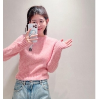 Top Discount Trendy Design Loewe Wool Sweater L121905 Pink 2025