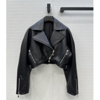 Fashion Discount Alaia Lambskin Jacket A121912 Black 2025