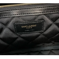 Buy Discount Saint Laurent ES Giant Travel Maxi Supple Bag in Quilted Calf Leather 736009 Black 2025