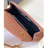 Buy Cheap Saint Laurent Loulou Medium Bag in Matelasse Lambskin 801439 Hortensia Pink 2025