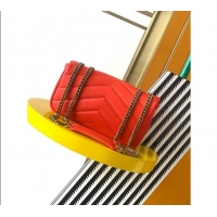 Low Cost Saint Laurent Loulou Small Bag in Matelasse Lambskin 801437 Celosia Red 2025