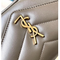 Good Product Saint Laurent Loulou Mini Bag in Matelasse Lambskin 821749 Green 2025