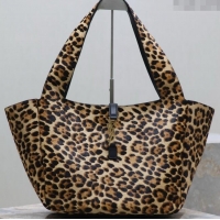 Grade Promotional Saint Laurent LE 5 A 7 BEA in Leopard Pattern Leather 763435 2025